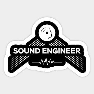 Sound Engineer Sticker